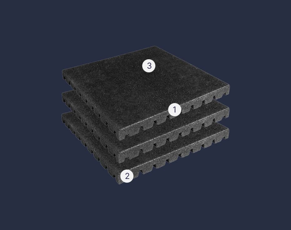 Rubber Steps detail 3